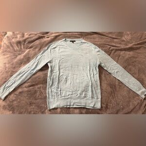 Banana Republic Men's V-Neck Sweater in Light Blue